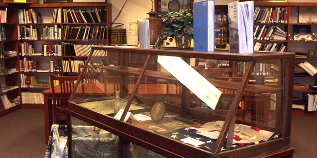 Find items from the past in our genealogy room